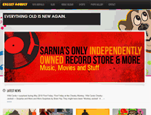 Tablet Screenshot of cheekymonkeysarnia.ca